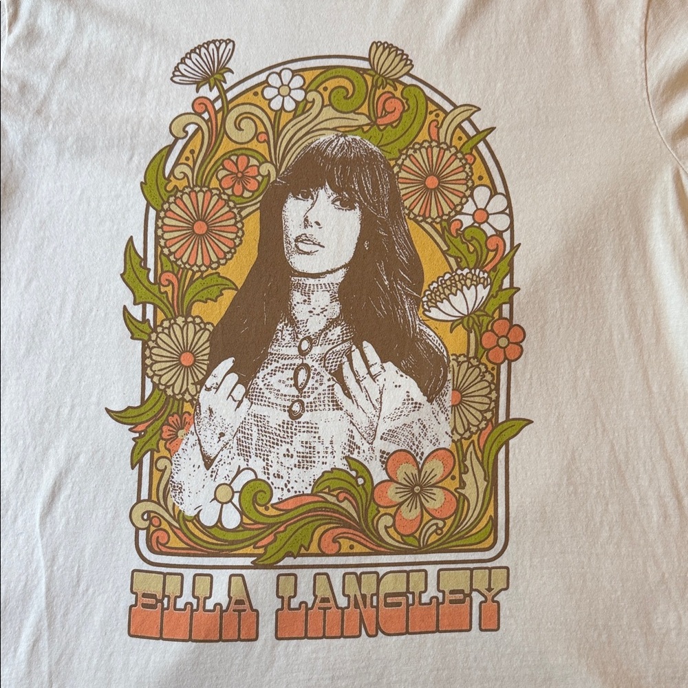 Ella Langley Graphic Tee - Dandelion Tour - Picture 2 of 4